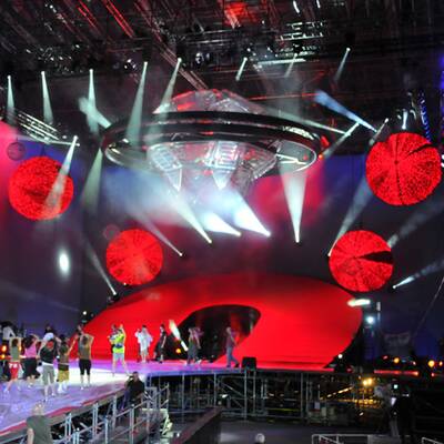 Generalprobe Life Ball