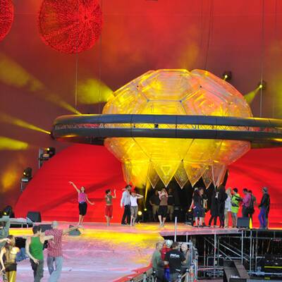 Generalprobe Life Ball