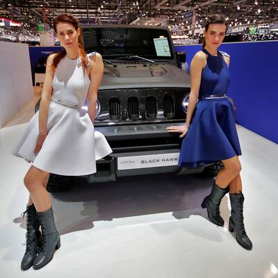 Genf 2018: Die Hostessen