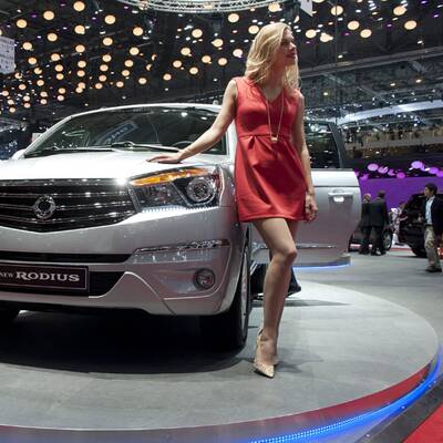 Genf 2013: Die Girls