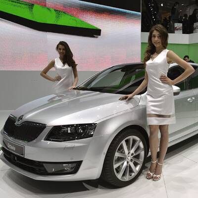 Genf 2013: Die Girls