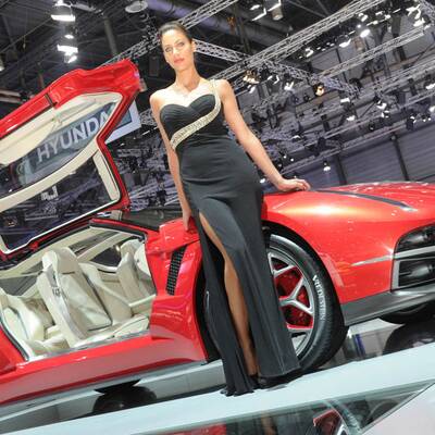 Genf 2013: Die Girls