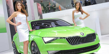 Die heißesten Girls des Genfer Autosalon