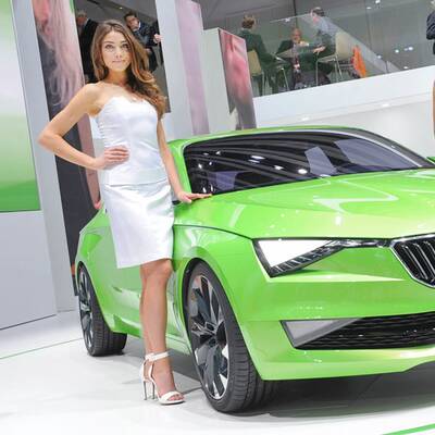 Genf 2014 - die Girls