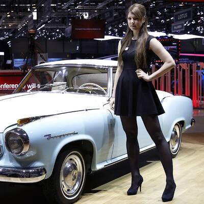 Genf 2015: Die Hostessen