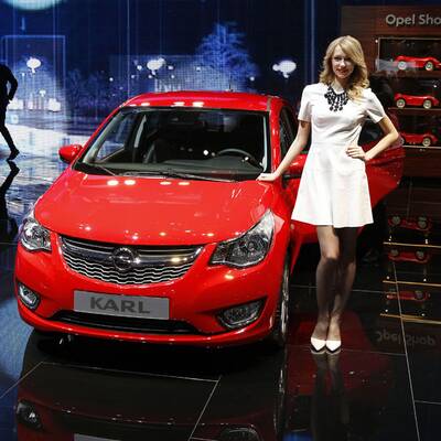 Genf 2015: Die Hostessen