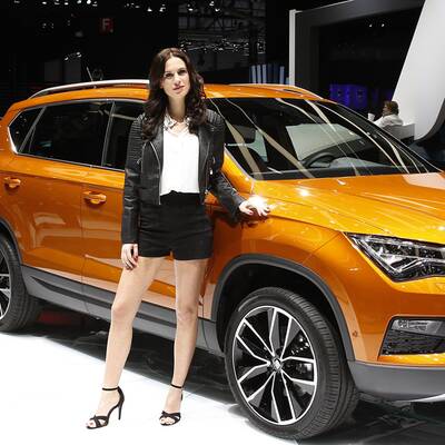 Genf 2016: Die Hostessen