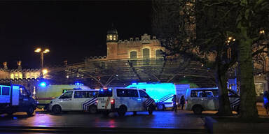Messer-Mann in Gent niedergeschossen