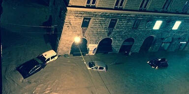 Sintflut in Italien - Ein Toter