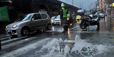 Unwetter: Mindestens sieben Tote in Genua 