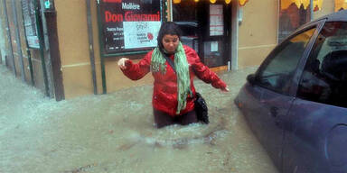 Unwetter: Mindestens sieben Tote in Genua 