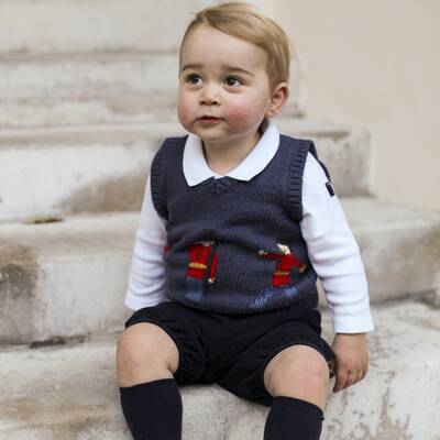 So süß ist Prinz George