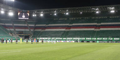 Rapid-Anh&auml;nger trauern um Terror-Opfer