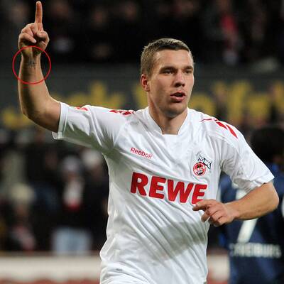 Die Tattoos der Fußball-Stars