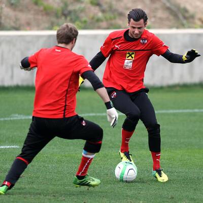 Zuversicht beim ÖFB-Team