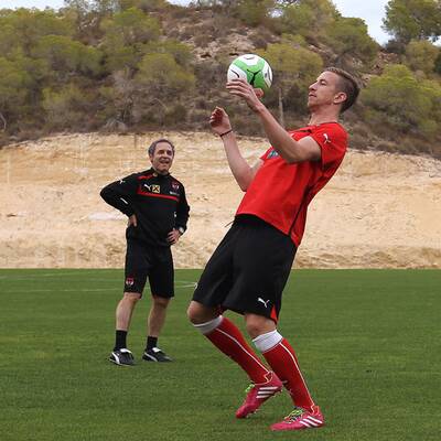 Zuversicht beim ÖFB-Team