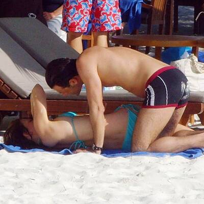 Geri Halliwell: Heiß am Strand