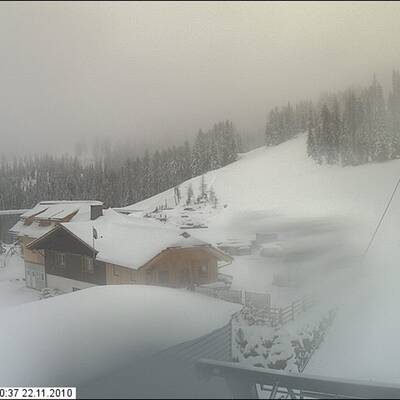 Wintereinbruch in Österreich