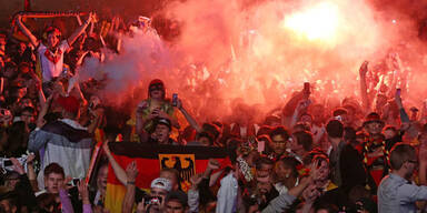 So lief der Mega-Empfang für die WM-Helden