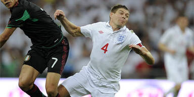 Gerrard vor letztem WM-Test angeschlagen