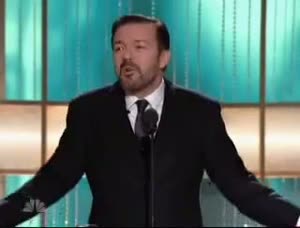 Star-Comedian Ricky Gervais erhält Hollywood-Stern
