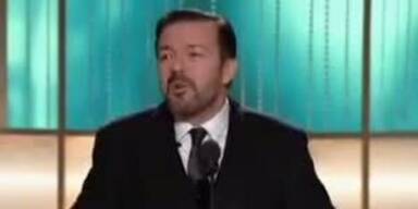 Rick Gervais' &auml;tzende Begr&uuml;ssungsrede