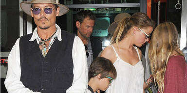 Amber Heard ist schon in die Familie integriert