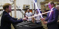 Prinz Harry & Prinz William am "Star Wars"-Set