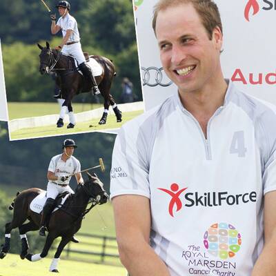 Prinz William & Harry beim Polo-Turnier in Ascot
