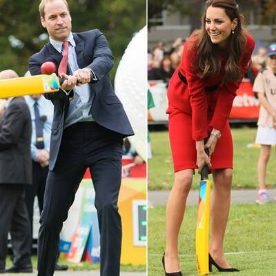 Herzogin Kate & Prinz William zeigen sich wieder sportlich