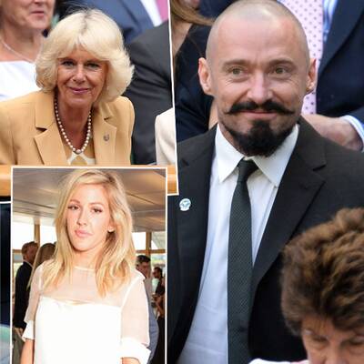 Die Stars in Wimbledon