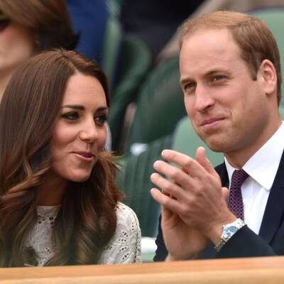 Herzogin Kate & Prinz William haben Spaß in Wimbledon