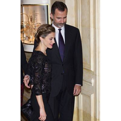 Königin Letizia & Felipe: Schmachtende Blicke