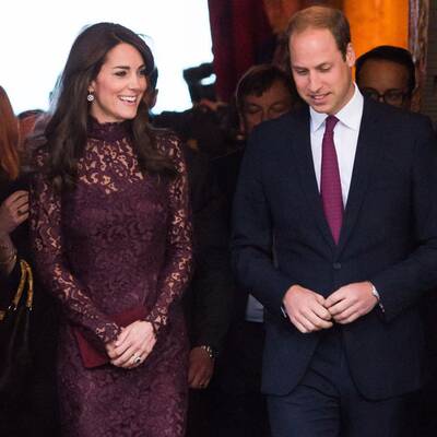 Herzogin Kate strahlt an Williams Seite