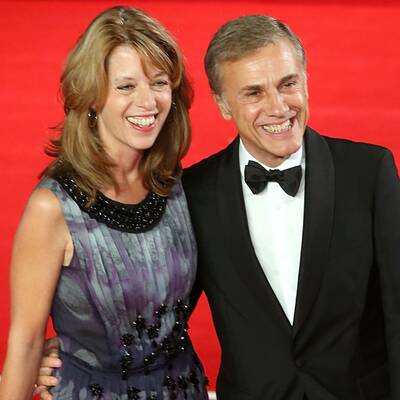 Christoph Waltz mit Gattin Judith bei Bond-Premiere