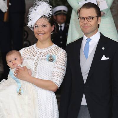 Prinz Oscar von Schweden wurde getauft