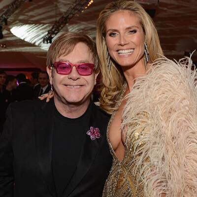 Elton Johns Oscar-Party: Stars in Feier-Laune