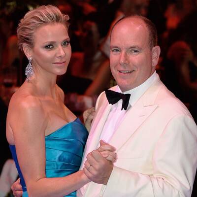 Charlène & Albert von Monace beim Rotkreuz-Ball