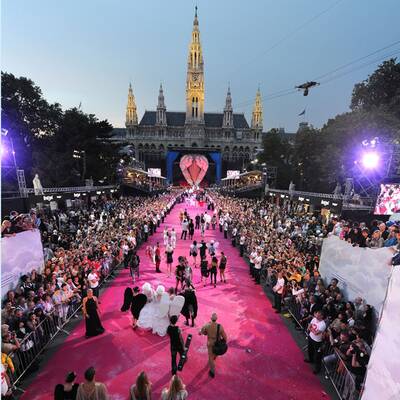 Bilder vom Rathausplatz