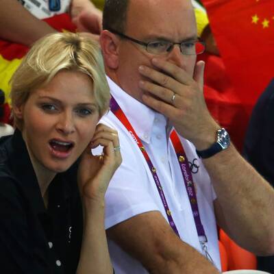 Charlene & Albert jubeln bei Olympia