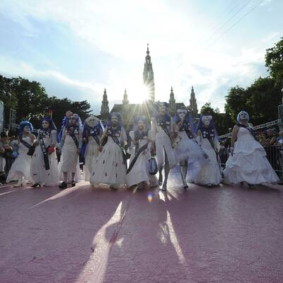 Bilder vom Rathausplatz