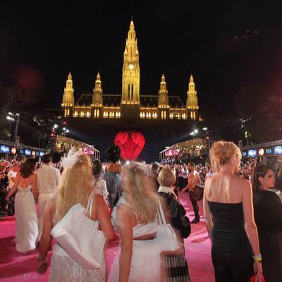 Bilder vom Rathausplatz