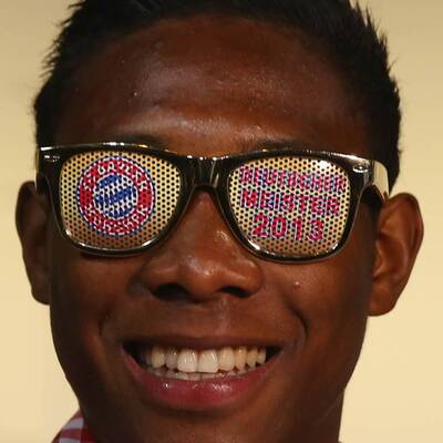Alaba feiert mit Bayern Meistertitel