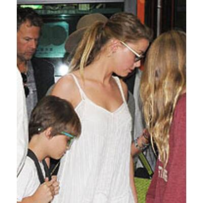 Amber Heard ist schon in die Familie integriert