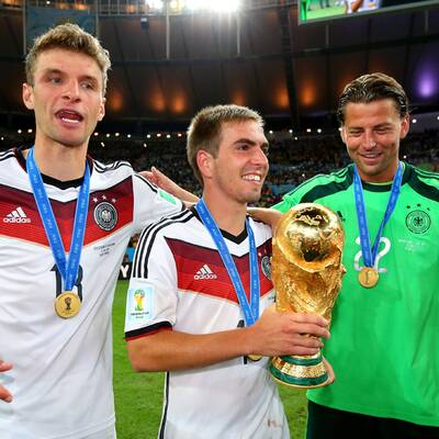 Die besten Jubelbilder von Müller & Co.