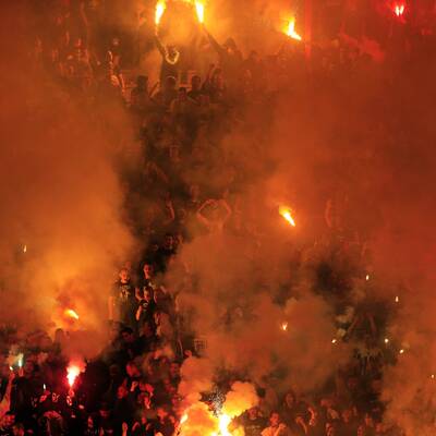 Hooligan-Krieg in Belgrad