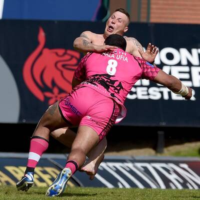 Rugby-Tackling gegen Flitzer