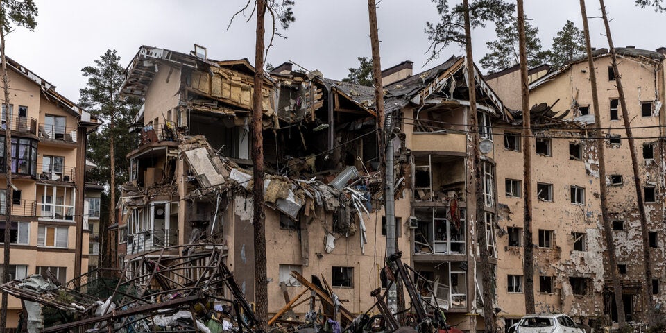 So verwüstet Putin die Ukraine