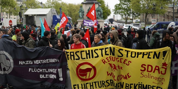 Chaos-Parteitag: Linke randalieren gegen AfD