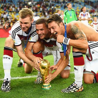 Die besten Jubelbilder von Müller & Co.